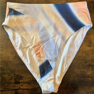 NWOT CALIA High Waist Swim Bottoms